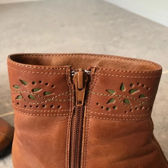 Leather Booties - Picture 2 of 6